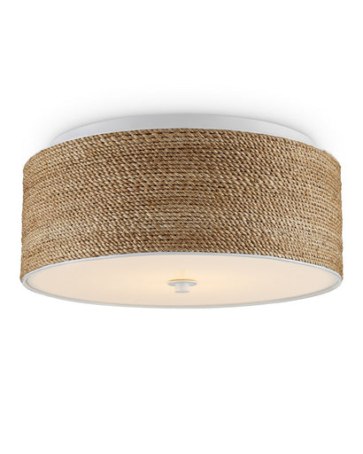 Coulton Rope LED Flush Mount Natural/White