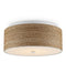Currey and Company - 9999-0057 - LED Flush Mount - Coulton Rope - Natural/White