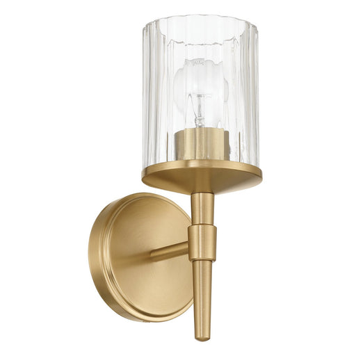 Andrea One Light Vanity Champagne Gold