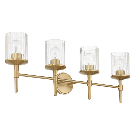 Andrea Four Light Vanity Champagne Gold