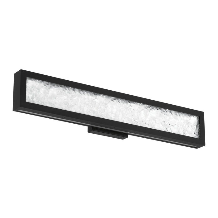 Thesis - 207702A - LED Vanity - Courtney - Textured Black