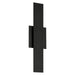 Thesis - 207712A - LED Exterior Wall Sconce - Jacks - Textured Black