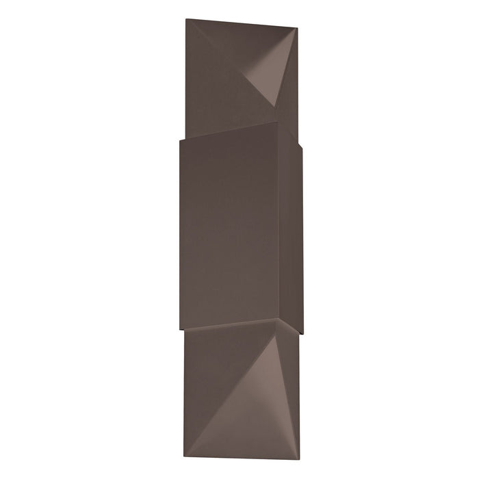 Thesis - 207733A - Two Light Exterior Wall Sconce - Brera - Matte Black