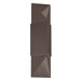 Thesis - 207733A - Two Light Exterior Wall Sconce - Brera - Matte Black