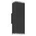 Thesis - 207739A - LED Exterior Wall Sconce - Jasper - Textured Black