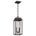 Thesis - 207754A - Two Light Exterior Pendant - Hillside - Dark Bronze