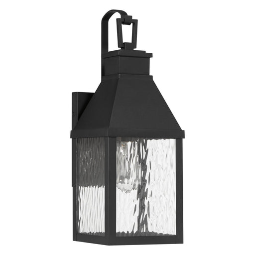 Glencrest One Light Exterior Wall Sconce Textured Black