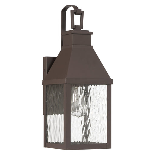 Glencrest One Light Exterior Wall Sconce Dark Bronze