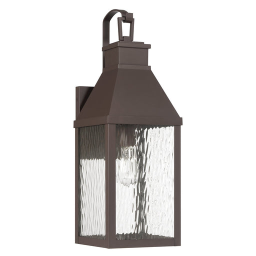 Glencrest One Light Exterior Wall Sconce Dark Bronze