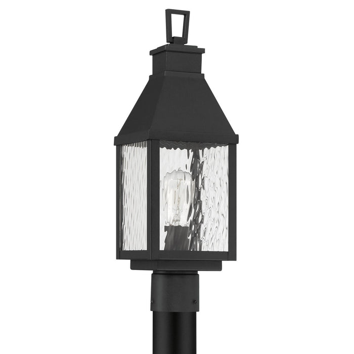Thesis - 207764A - One Light Exterior Post Light - Glencrest - Textured Black