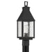 Thesis - 207764A - One Light Exterior Post Light - Glencrest - Textured Black