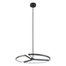 Thesis - 207767A - LED Pendant - Alfie - Textured Black