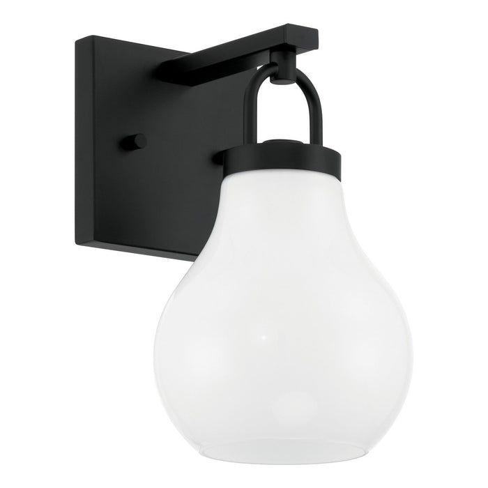 Thesis - 207849A - One Light Vanity - Mansfield - Matte Black