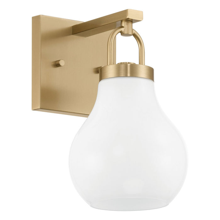 Thesis - 207854A - One Light Vanity - Mansfield - Champagne Gold