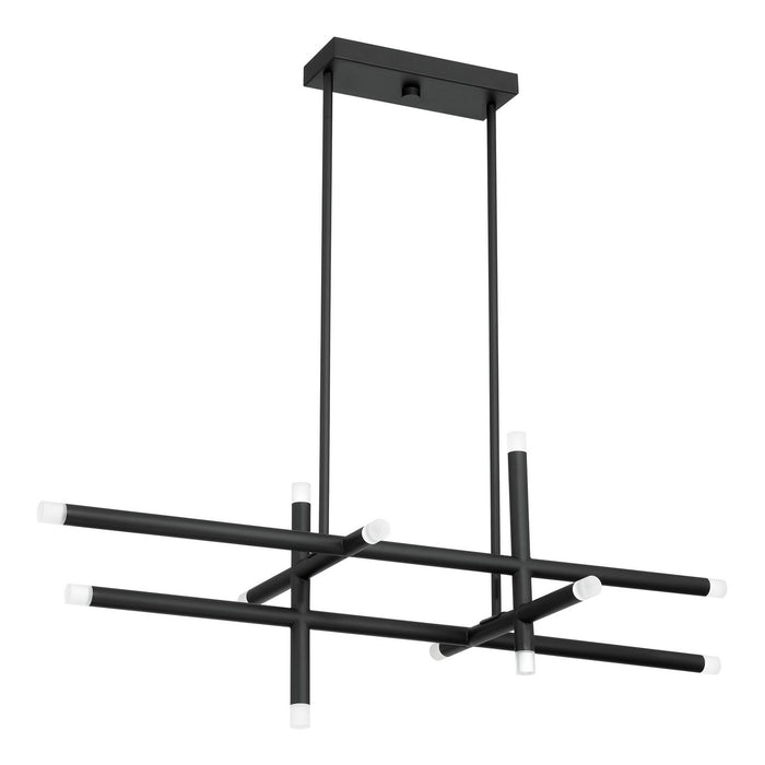 Thesis - 207295A - LED Chandelier - Manhattan - Matte Black