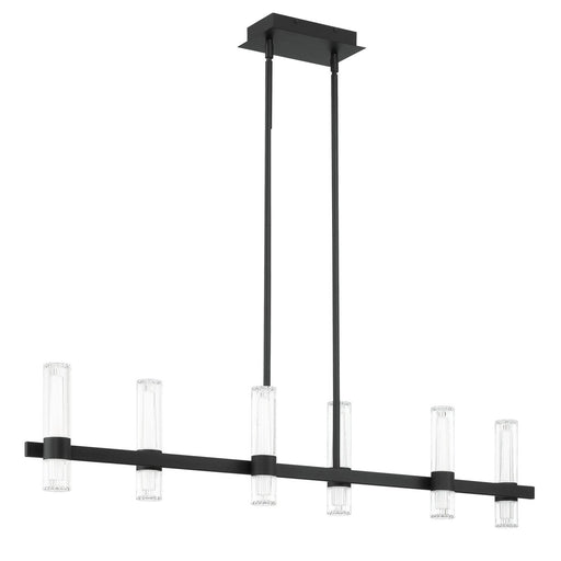Ristretto LED Linear Chandelier Matte Black