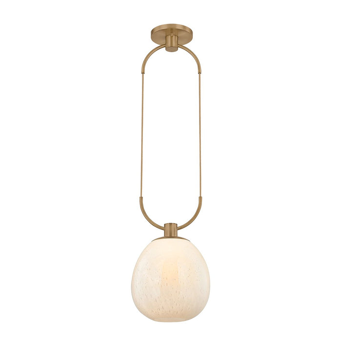 Troy Lighting - F7510-PBR - One Light Pendant - Jove - Patina Brass