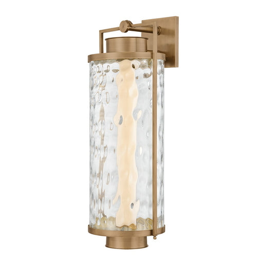 Haddock LED Wall Sconce Patina Brass