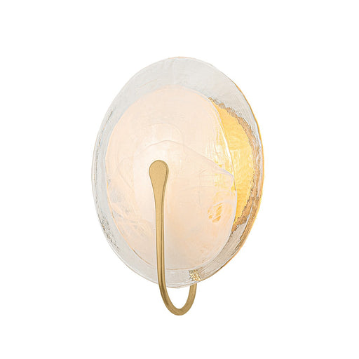 Valley One Light Wall Sconce Vintage Gold Leaf