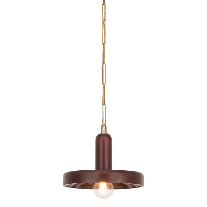 Mitzi - H1080701-AGB - One Light Pendant - Scheana - Aged Brass