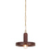 Mitzi - H1080701-AGB - One Light Pendant - Scheana - Aged Brass