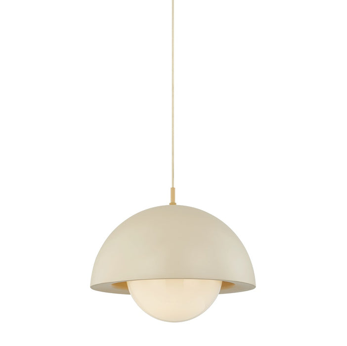 Mitzi - H1085701B-AGB/TBQ - One Light Pendant - Jolene - Aged Brass