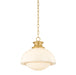 Mitzi - H1090701-AGB - One Light Pendant - Celine - Aged Brass