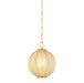 Mitzi - H1091701S-AGB - One Light Pendant - Bernadine - Aged Brass
