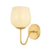 Mitzi - H1106101-AGB - One Light Wall Sconce - Genevieve - Aged Brass