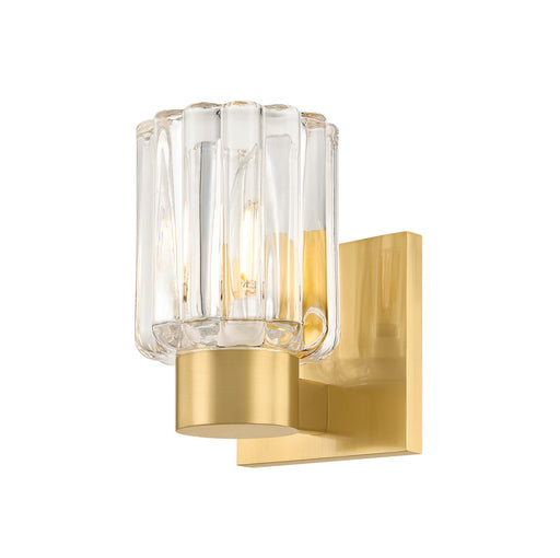 Danae One Light Bath Aged Brass
