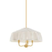 Mitzi - H1109803-AGB - Three Light Pendant - Shivonne - Aged Brass