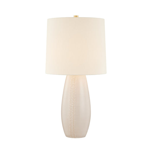 Shavani One Light Table Lamp Aged Brass