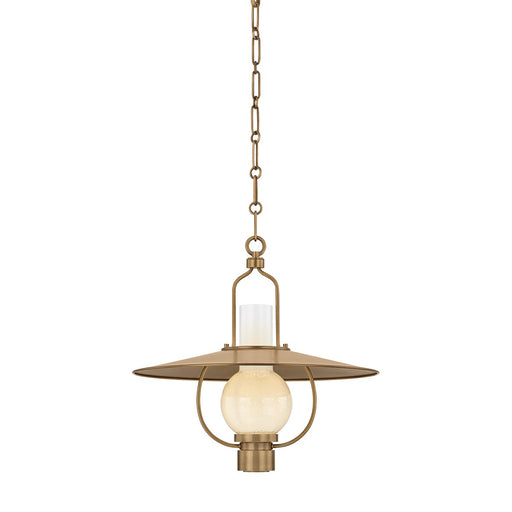 Troy Lighting - F2720-PBR - One Light Lantern - Cahill - Patina Brass