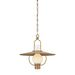 Troy Lighting - F2720-PBR - One Light Lantern - Cahill - Patina Brass