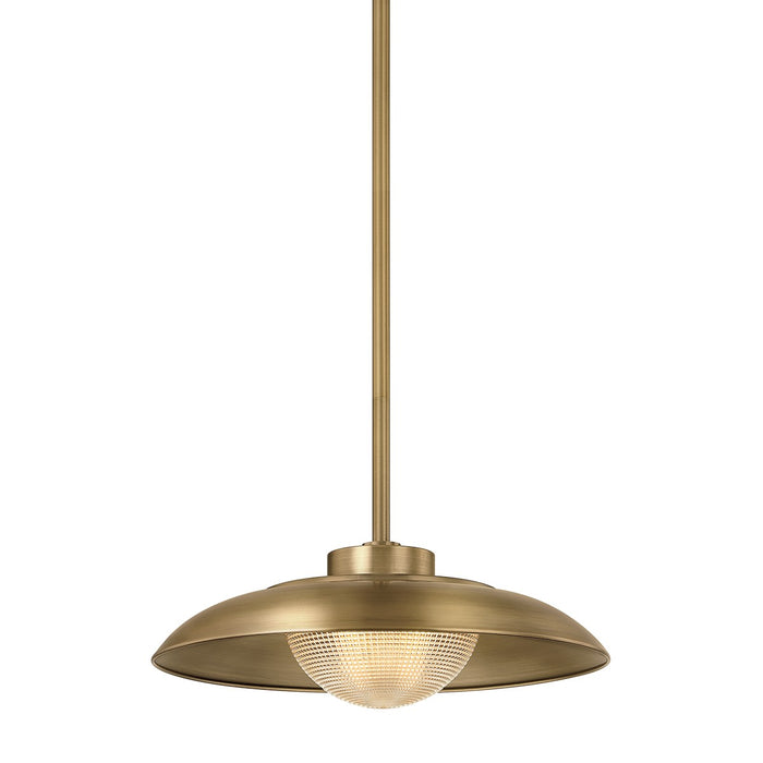 Troy Lighting - F4118-PBR - One Light Pendant - Braxton - Patina Brass
