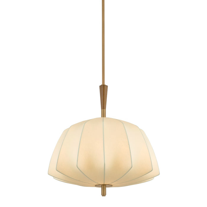 Troy Lighting - F4320-PBR - One Light Pendant - Flinders - Patina Brass