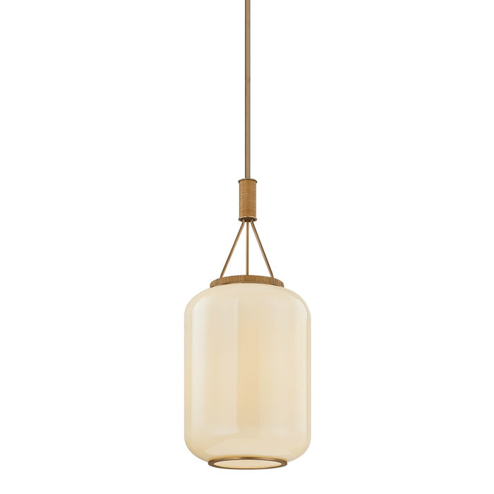 Troy Lighting - F4814-PBR - One Light Lantern - Judson - Patina Brass