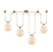 Troy Lighting - F7558-PBR - Four Light Linear Pendant - Jove - Patina Brass