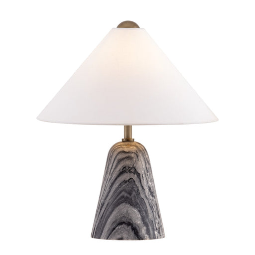 Millbrae One Light Table Lamp Patina Brass