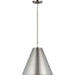 Visual Comfort Studio - 6585101-965 - One Light Pendant - Gordon - Antique Brushed Nickel