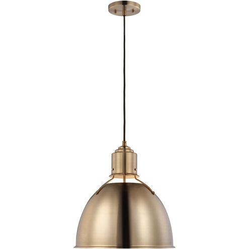 Visual Comfort Studio - 6680301EN3-848 - One Light Pendant - Huey - Satin Brass