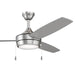 Progress Lighting - P250124-009-30 - 52" Ceiling Fan - Nolyn - Brushed Nickel
