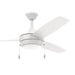Progress Lighting - P250124-28M-30 - 52" Ceiling Fan - Nolyn - Matte White