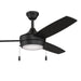 Progress Lighting - P250124-31M-30 - 52" Ceiling Fan - Nolyn - Matte Black
