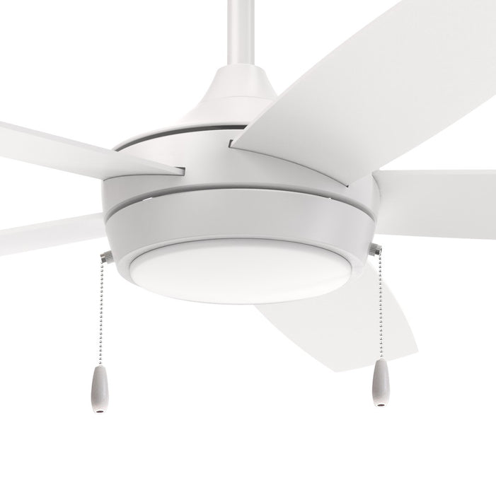 Progress Lighting - P250125-28M-30 - 52" Ceiling Fan - Nolyn V - Matte White