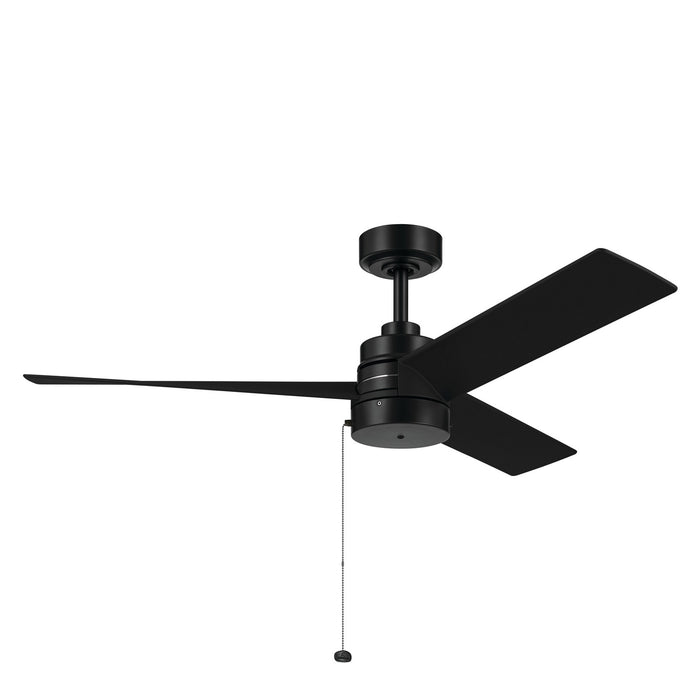 Kichler - 300375BK - 52" Ceiling Fan - Spyn Lite - Black