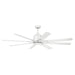 Kichler - 310265MWH - 65" Ceiling Fan - Breda - Matte White