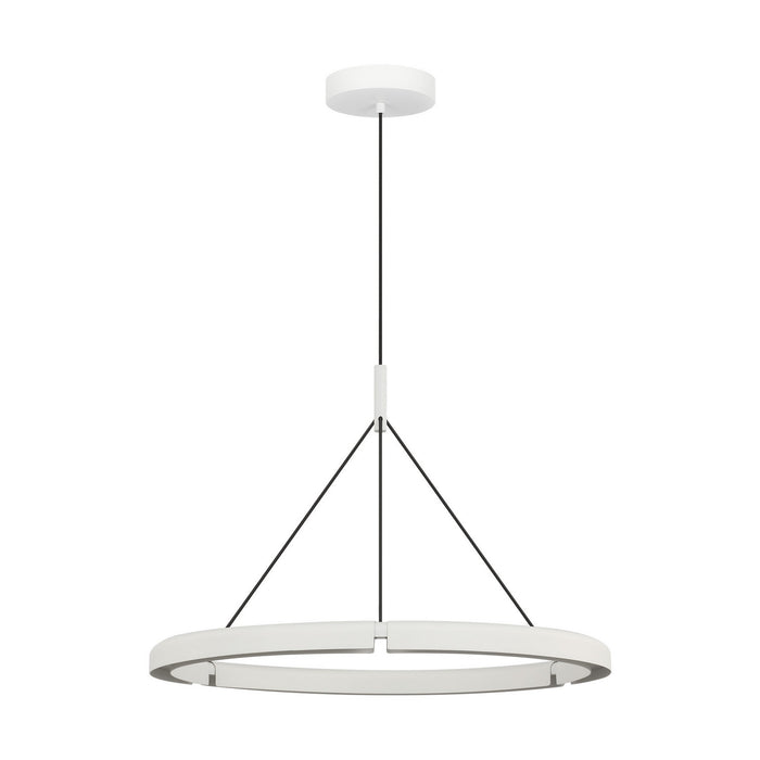 Visual Comfort Modern - PBCH80327MW - LED Chandelier - Cloak - Matte White