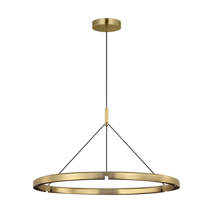 Visual Comfort Modern - PBCH80427HAB - LED Chandelier - Cloak - Hand-Rubbed Antique Brass