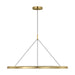 Visual Comfort Modern - PBCH80527HAB - LED Chandelier - Cloak - Hand-Rubbed Antique Brass